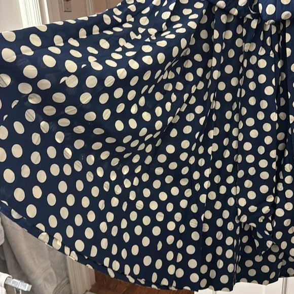 J.Crew Collection strapless bow-back maxi dress in polka dot CK987 - Picture 10 of 12